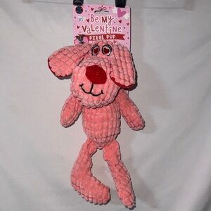 Bow Wow Pixel Pet Valentines Day Dog Toy